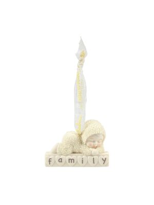 Clip Ornament Family Snowbaby