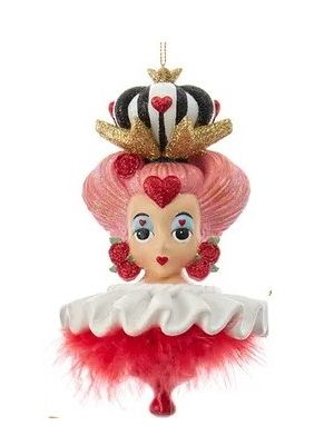 Queen of Hearts Hat Ornament